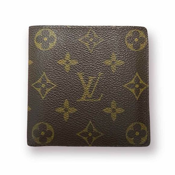 Louis Vuitton Marco Men's Wallet Monogram Brown Authentic - Picture 1 of 10
